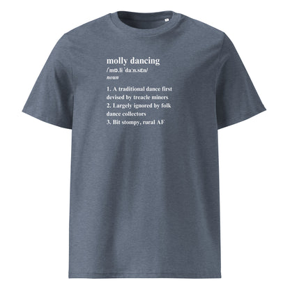 Molly Dancing Treacle Definition Unisex Organic Cotton T-shirt Adult